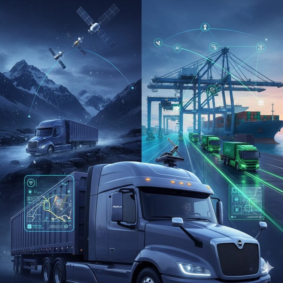 Modèle de réseau de transport terrestre de marchandises