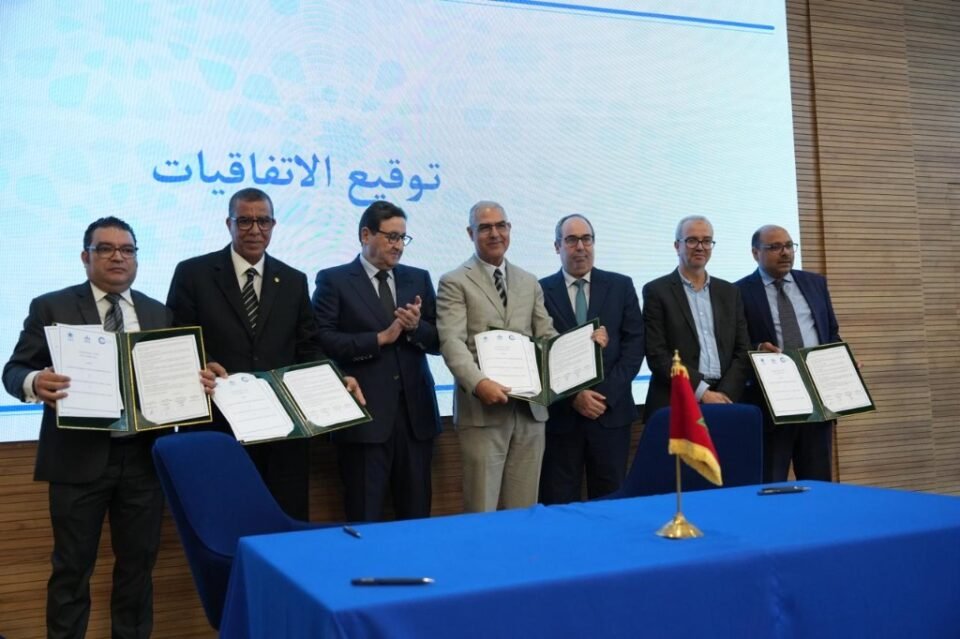 Signature de conventions lors de la rentrée académique de l'ISEM présidée par le ministre Abdessamad Kayouh